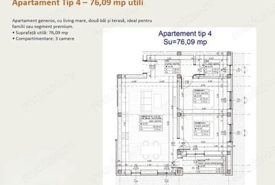 Apartament cu 3 camere decomandat în Sâncraiu de Mureș - 5