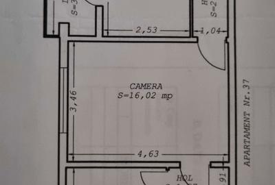 Apartament cu 2 camere semidecomandat în Central - 7