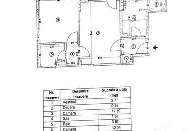 Apartament 2 camere nemobilat Unirii - Cantemir T99 - 2