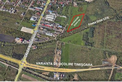 Teren intravilan de vânzare – Timișoara, zona Ciarda Roșie( Calea Buziașului) - 1