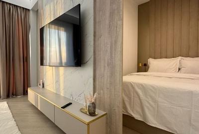 STUDIO DUBLU CORTINA -  DESIGNER - LUX - COMPLEX CU PISCINA