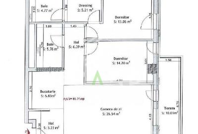 Ap 3 camere MODERN/ TERASA 16MP / PARCARE / PET-FRIENDLY / zona Frunzisului - 16