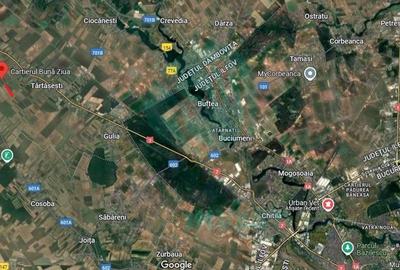 Teren 9923 mp Tărtășești, cu utilități și acces asfaltat - 3