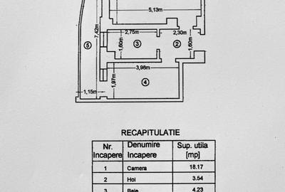 Garsonieră decomandată, mobilată în Tudor Vladimirescu - 12