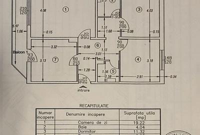 Apartament cu 3 camere decomandat în Central - 7