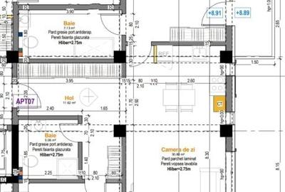 3 camere etaj 3/6 mamaia nord, 125mpc/stadiul alb - 10