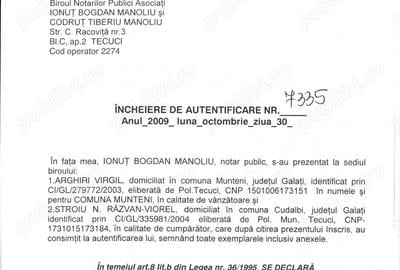 Casa la rosu cu 1000 mp teren in com Munteni, parter ?i mansarda - 11