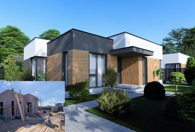 Casă individuală cu 4 camere cu Canalizare în Balotești