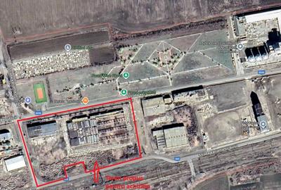Teren + Constructii Industriale - Faurei, jud. Braila - 31.666 mp