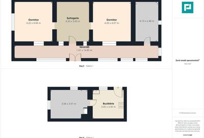 Casă cu 4 camere în Tămășeu - 8