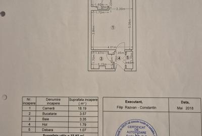 Garsonieră semidecomandată în Costin Georgian - 9