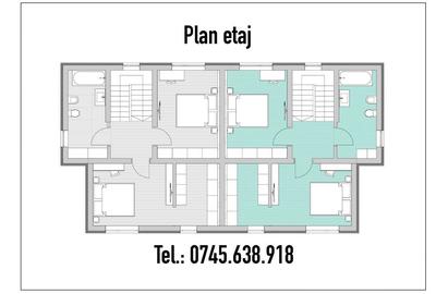 Casă cu 4 camere în Central - 3