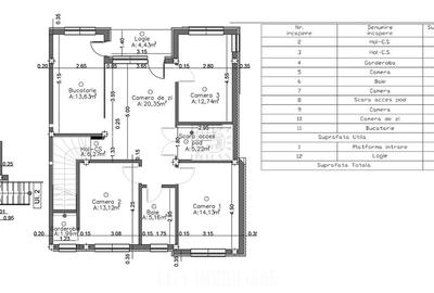 Duplex in Baciu Su-97 mp + 98 mp pod amenajabil, parcare - 21
