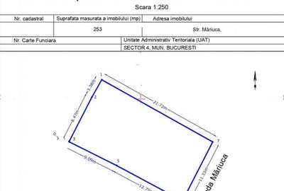 Teren de 253 mp, în Apărătorii Patriei - 2
