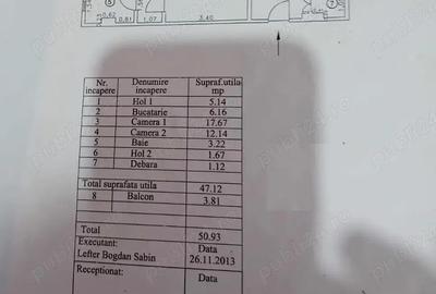 Apartament cu 2 camere semidecomandat în Micro 17 - 2