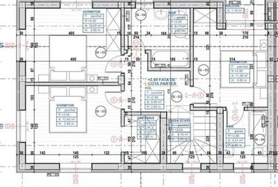 Duplex cu 4 camere cu Canalizare în Chinteni - 21