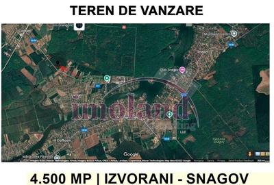 Teren intravilan - 4500 mp - Izvorani - Padurea Snagov - 3