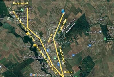 Darza-Teren intravilan format din 63 loturi-  36990 mp - 3