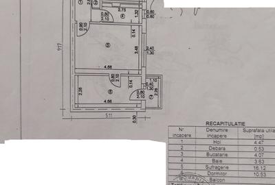 Apartament cu 2 camere nedecomandat în Vest - 6