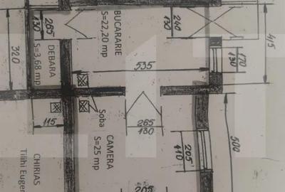 Casă cu 2 camere cu Teren 99 Mp în Central - 1
