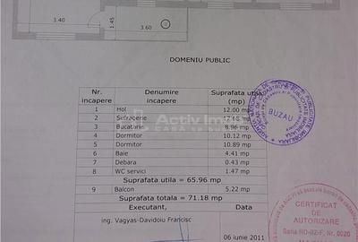 Apartament cu 3 camere decomandat în Central - 12