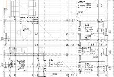 Casă cu 3 camere în Central - 1