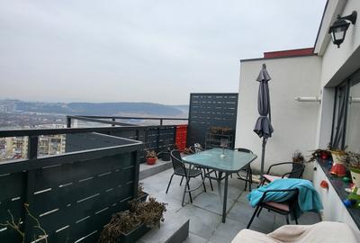 Se vinde penthouse finisat mobilat - 6