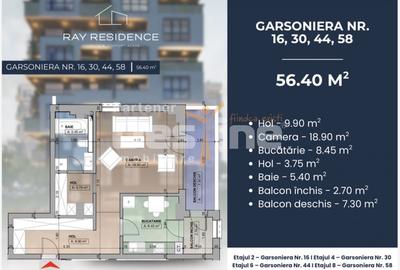 Garsonieră decomandată în Cornitoiu - 3