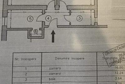 Apartament cu 2 camere decomandat în Copou