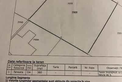 Teren de 380 mp, în Arieșeni - 1