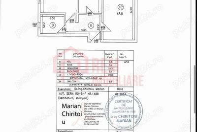 Apartament cu 2 camere decomandat în Fundeni