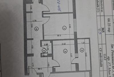 Apartament cu 3 camere decomandat în Burdujeni - 2