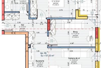 Tineretului! Apartament cu 3 camere 57mp utili FINISAT - 6