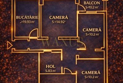 Apartament cu 4 camere decomandat în Mănăștur - 2
