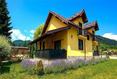 Refugiu pretios:jacuzzi,lemn masiv,2.000 mp teren,4 dormitoa