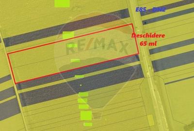 Teren intravilan 18.000 mp Nord Roman la E85 - 4