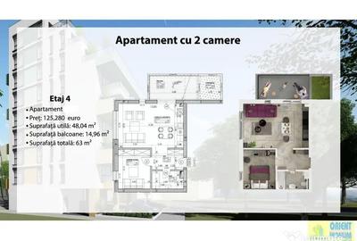 Apartament cu 2 camere decomandat în Central - 6