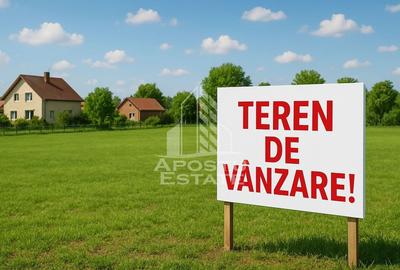 Teren de 563 mp, în Giroc