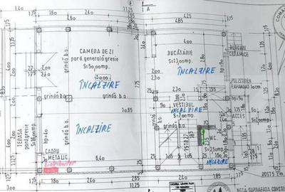 Casă cu 5 camere cu Teren 400 Mp în Central