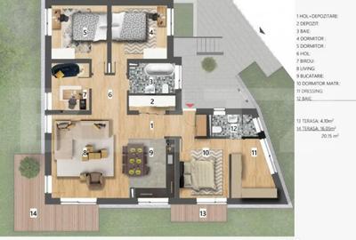 Casă cu 5 camere în Iris - 4