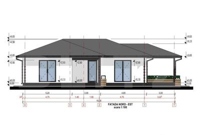 Casa parter cu 4 camere, 97 mp utili, 400 mp teren, Smart Pu - 3