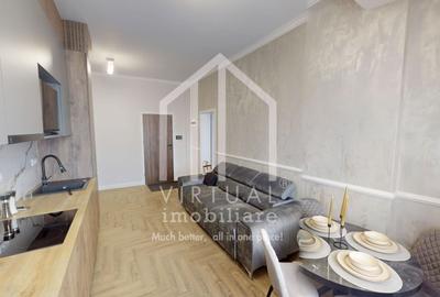 Apartament cu 3 camere semidecomandat, mobilat în Hipodrom 3 - 1