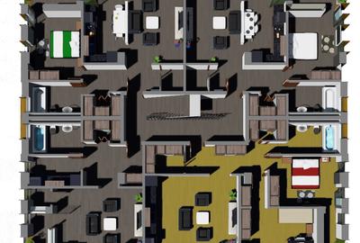 Apartament cu o camera BLOC NOU zona Masnita- 2 Babe - 3