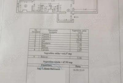 Apartament cu 3 camere decomandat în Casa de Cultură - 7