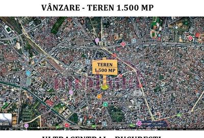 Vanzare - teren 1500 mp - Ultracentral - Cismigiu - 2