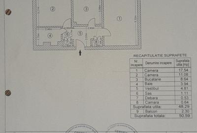 Vanzare apartament 2 camere Camil Ressu - 4