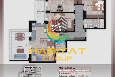 Apartament cu 4 camere în Titan - 7