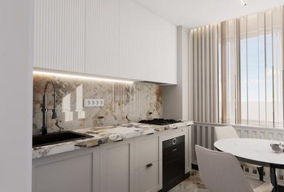 Apartament cu 3 camere semidecomandat în Sud - 2