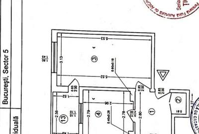 Apartament cu 3 camere decomandat în Rahova