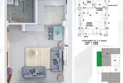 Garsonieră în Exterior Vest - 9